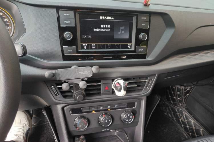 Used Volkswagen Tharu 2019 280TSI Two-Wheel Drive Trend Edition China VI Standard Audio And AC Panel