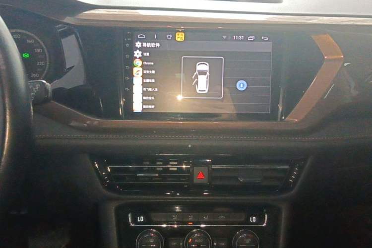 Used Volkswagen Tharu 2019 280TSI Two-Wheel Drive Comfort Edition China VI Standard Audio And AC Panel