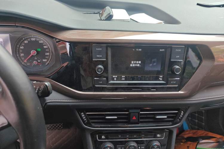 Used Volkswagen Tharu 2019 280TSI Two-Wheel Drive Comfort Edition China VI Standard Audio And AC Panel
