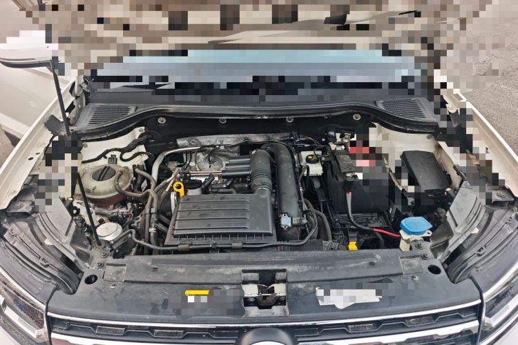 Used Volkswagen Tharu 2019 280TSI Two-Wheel Drive Luxury Version China VI Standard Engine Bay