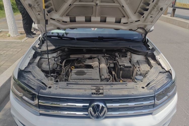 Used Volkswagen Tharu 2019 280TSI Two-Wheel Drive Luxury Version China VI Standard Engine Bay