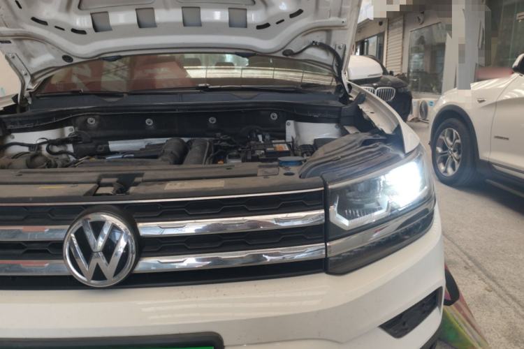 Used Volkswagen Tharu 2019 280TSI Two-Wheel Drive Luxury Version China VI Standard Engine Bay Left