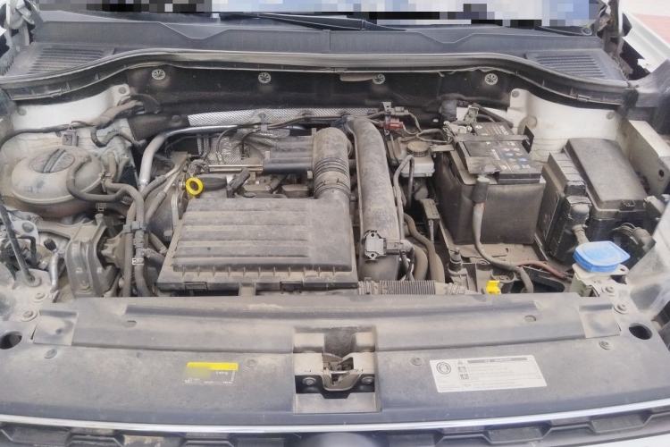 Used Volkswagen Tharu 2019 280TSI Two-Wheel Drive Luxury Edition China V Standard Engine Bay