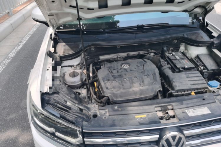 Used Volkswagen Tharu 2019 330TSI Four-Wheel Drive Flagship Model China VI Standard Engine Bay Right