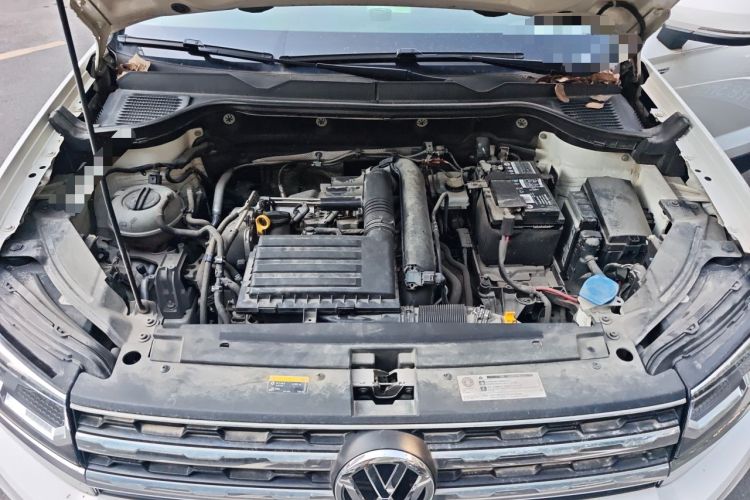 Used Volkswagen Tharu 2019 280TSI Two-Wheel Drive Luxury Edition China V Standard Engine Bay