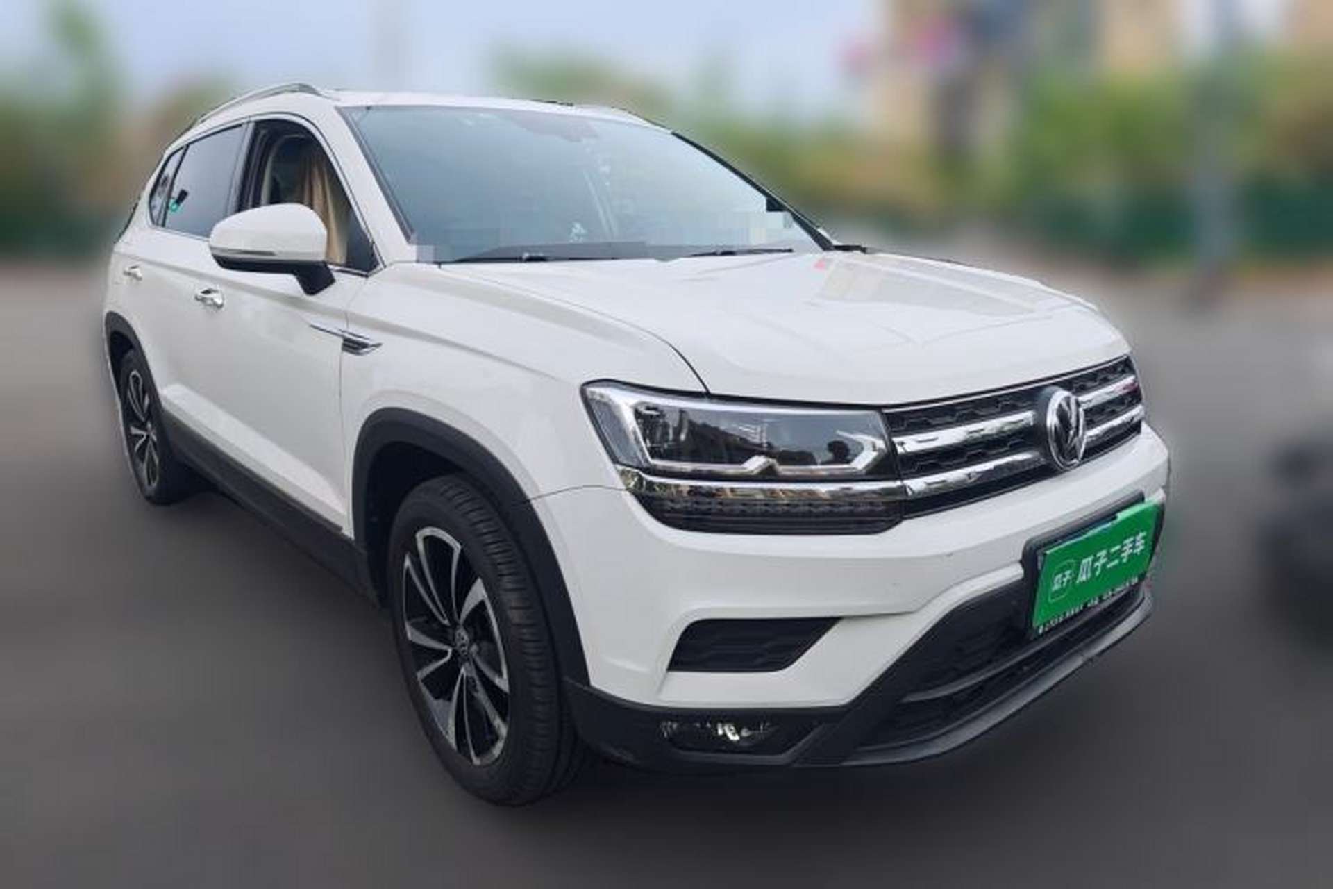 Used Volkswagen Tharu 2019 280TSI Two-Wheel Drive Luxury Version China VI Standard Front Right 45 Deg