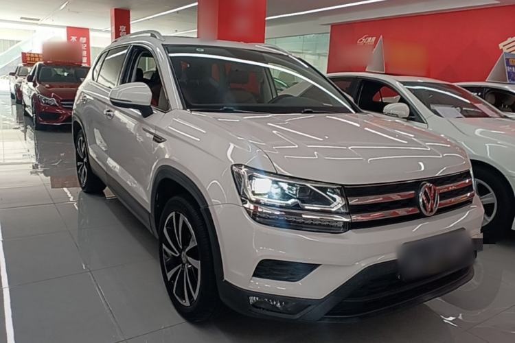 Used Volkswagen Tharu 2019 280TSI Two-Wheel Drive Luxury Edition China V Standard Front Right 45 Deg