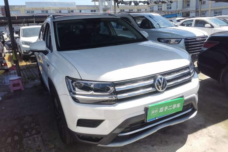 Used Volkswagen Tharu 2019 330TSI Four-Wheel Drive Luxury Edition China VI Standard Front Right 45 Deg