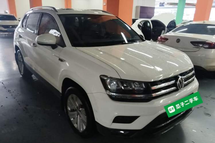 Used Volkswagen Tharu 2019 280TSI Two-Wheel Drive Comfort Edition China VI Standard Front Right 45 Deg