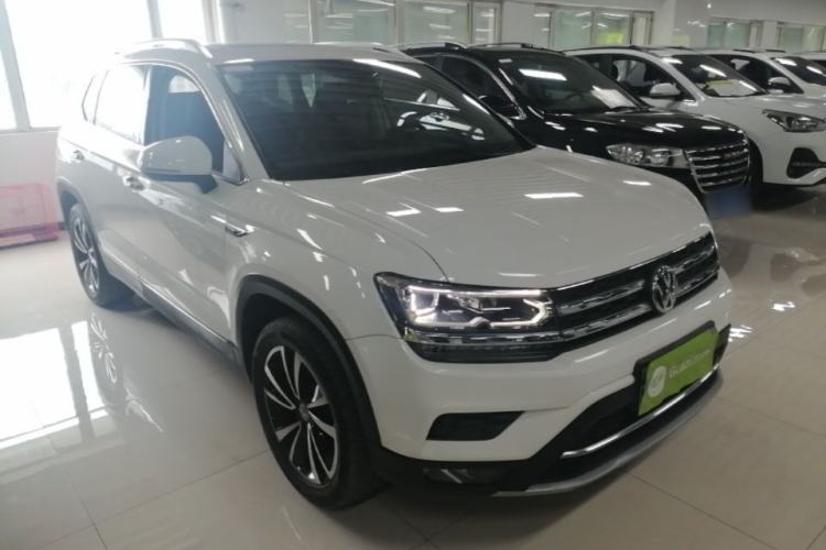 Used Volkswagen Tharu 2019 330TSI Four-Wheel Drive Luxury Edition China VI Standard Front Right 45 Deg