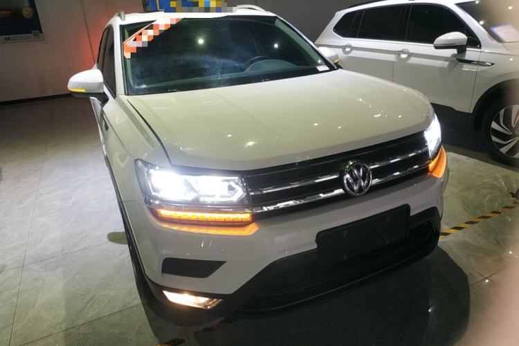 Used Volkswagen Tharu 2019 280TSI Two-Wheel Drive Luxury Version China VI Standard Front Right 45 Deg