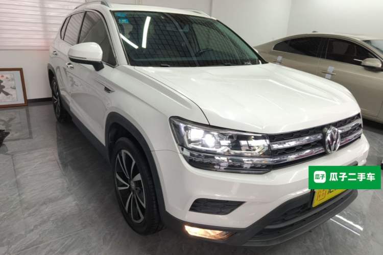 Used Volkswagen Tharu 2019 280TSI Two-Wheel Drive Luxury Version China VI Standard Front Right 45 Deg