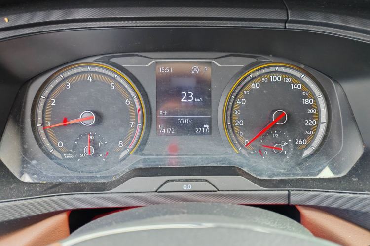 Used Volkswagen Tharu 2019 280TSI Two-Wheel Drive Trend Edition China VI Standard Instrument Cluster