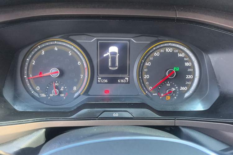 Used Volkswagen Tharu 2019 280TSI Two-Wheel Drive Luxury Edition China V Standard Instrument Cluster