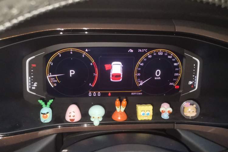 Used Volkswagen Tharu 2019 330TSI Four-Wheel Drive Flagship Model China VI Standard Instrument Cluster