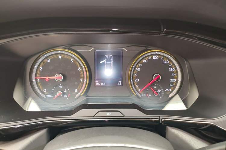Used Volkswagen Tharu 2019 280TSI Two-Wheel Drive Trend Edition China VI Standard Instrument Cluster