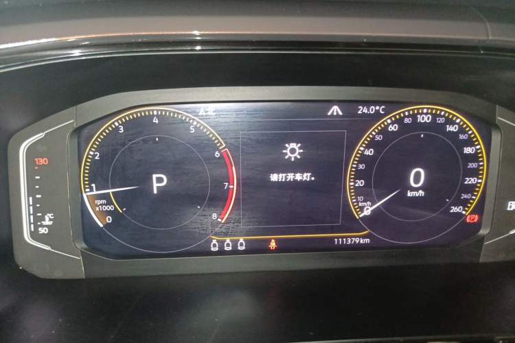 Used Volkswagen Tharu 2019 330TSI Four-Wheel Drive Flagship Model China VI Standard Instrument Cluster