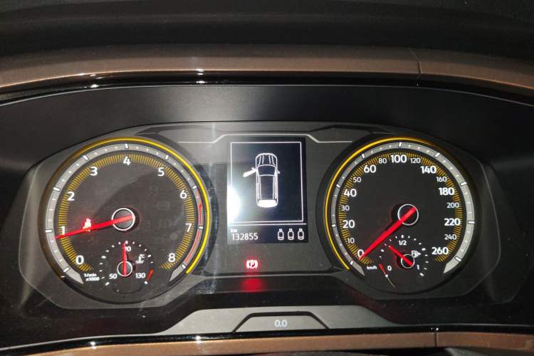Used Volkswagen Tharu 2019 280TSI Two-Wheel Drive Luxury Version China VI Standard Instrument Cluster