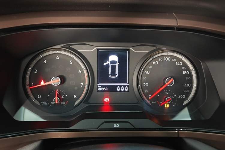 Used Volkswagen Tharu 2019 280TSI Two-Wheel Drive Luxury Version China VI Standard Instrument Cluster