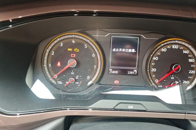 Used Volkswagen Tharu 2019 280TSI Two-Wheel Drive Luxury Version China VI Standard Instrument Cluster