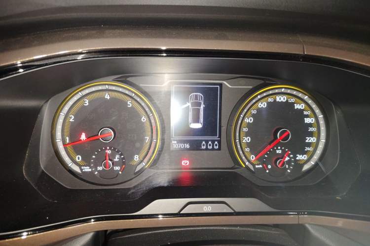 Used Volkswagen Tharu 2019 280TSI Two-Wheel Drive Luxury Version China VI Standard Instrument Cluster