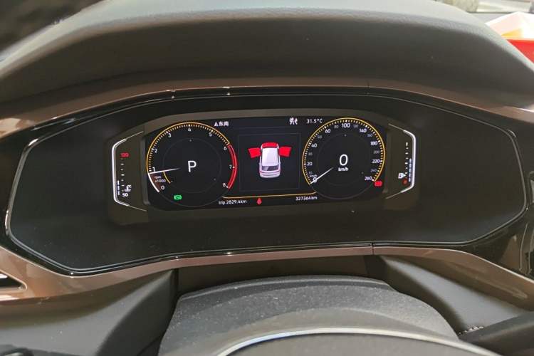 Used Volkswagen Tharu 2019 330TSI Four-Wheel Drive Flagship Model China VI Standard Instrument Cluster
