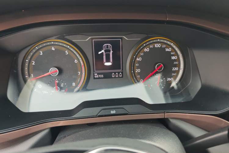 Used Volkswagen Tharu 2019 280TSI Two-Wheel Drive Luxury Version China VI Standard Instrument Cluster