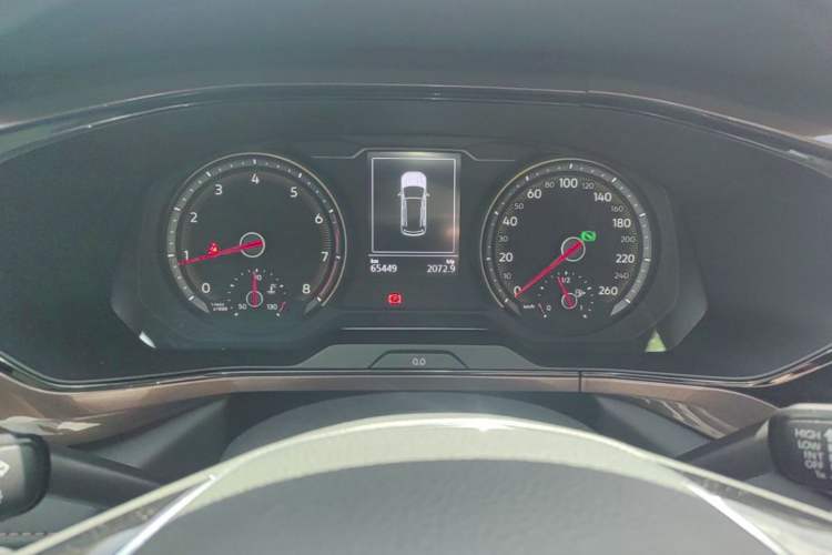 Used Volkswagen Tharu 2019 330TSI Four-Wheel Drive Luxury Edition China VI Standard Instrument Cluster