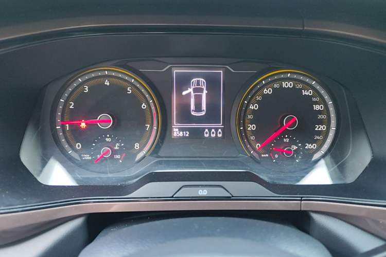Used Volkswagen Tharu 2019 330TSI Four-Wheel Drive Luxury Edition China VI Standard Instrument Cluster