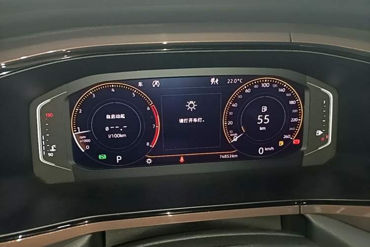 Used Volkswagen Tharu 2019 280TSI Two-Wheel Drive Flagship Version China VI Standard Instrument Cluster