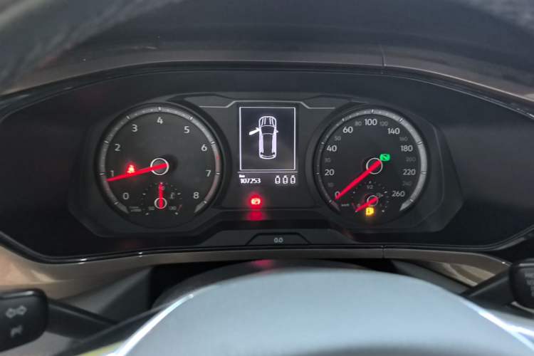 Used Volkswagen Tharu 2019 280TSI Two-Wheel Drive Luxury Version China VI Standard Instrument Cluster
