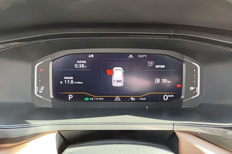 Used Volkswagen Tharu 2019 330TSI Four-Wheel Drive Luxury Edition China VI Standard Instrument Cluster