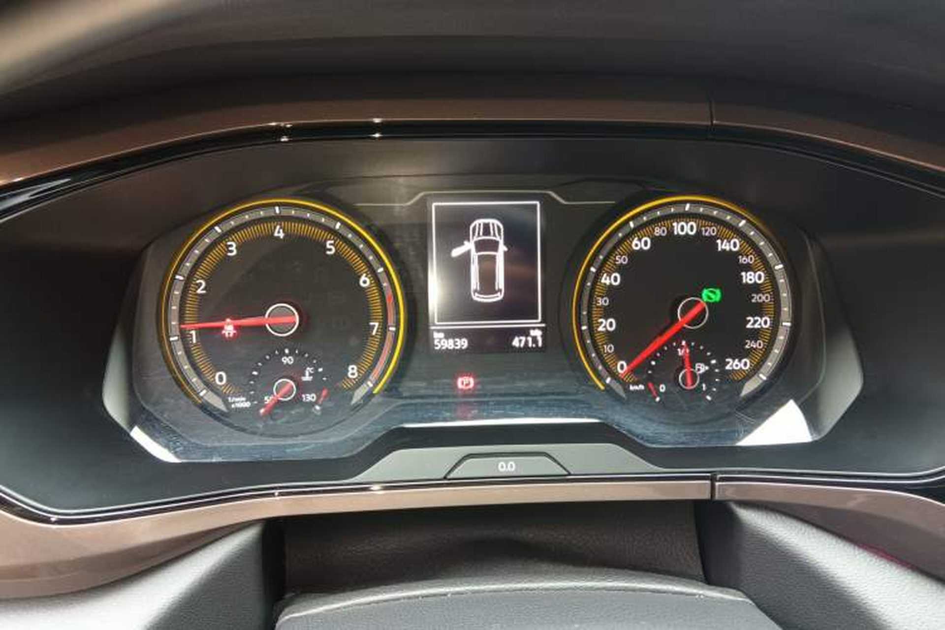 Used Volkswagen Tharu 2019 280TSI Two-Wheel Drive Luxury Version China VI Standard Instrument Cluster