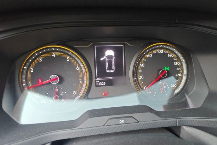 Used Volkswagen Tharu 2019 280TSI Two-Wheel Drive Trend Edition China VI Standard Instrument Cluster