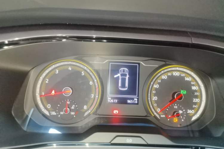Used Volkswagen Tharu 2019 280TSI Two-Wheel Drive R-Line China VI Standard Instrument Cluster
