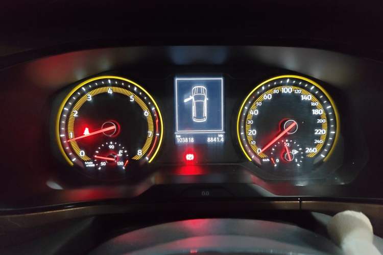 Used Volkswagen Tharu 2019 330TSI Four-Wheel Drive Luxury Edition China VI Standard Instrument Cluster
