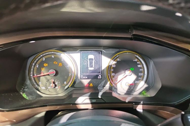 Used Volkswagen Tharu 2019 280TSI Two-Wheel Drive Comfort Edition China VI Standard Instrument Cluster