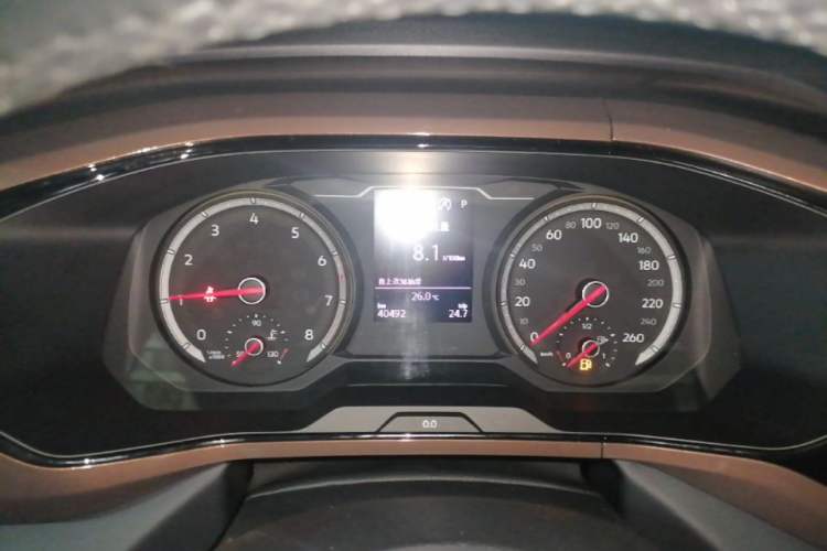 Used Volkswagen Tharu 2019 330TSI Four-Wheel Drive Luxury Edition China VI Standard Instrument Cluster