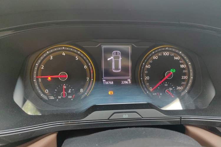 Used Volkswagen Tharu 2019 280TSI Two-Wheel Drive Luxury Version China VI Standard Instrument Cluster