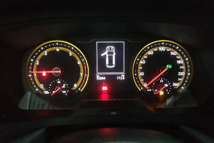Used Volkswagen Tharu 2019 280TSI Two-Wheel Drive Trend Edition China VI Standard Instrument Cluster