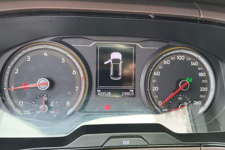 Used Volkswagen Tharu 2019 280TSI Two-Wheel Drive Comfort Edition China V Standard Instrument Cluster