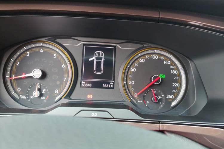 Used Volkswagen Tharu 2019 280TSI Two-Wheel Drive Comfort Edition China VI Standard Instrument Cluster