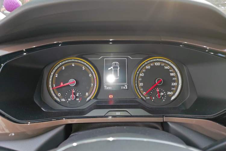 Used Volkswagen Tharu 2019 280TSI Two-Wheel Drive Comfort Edition China VI Standard Instrument Cluster