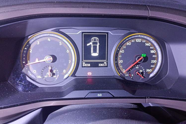 Used Volkswagen Tharu 2019 280TSI Two-Wheel Drive Luxury Version China VI Standard Instrument Cluster