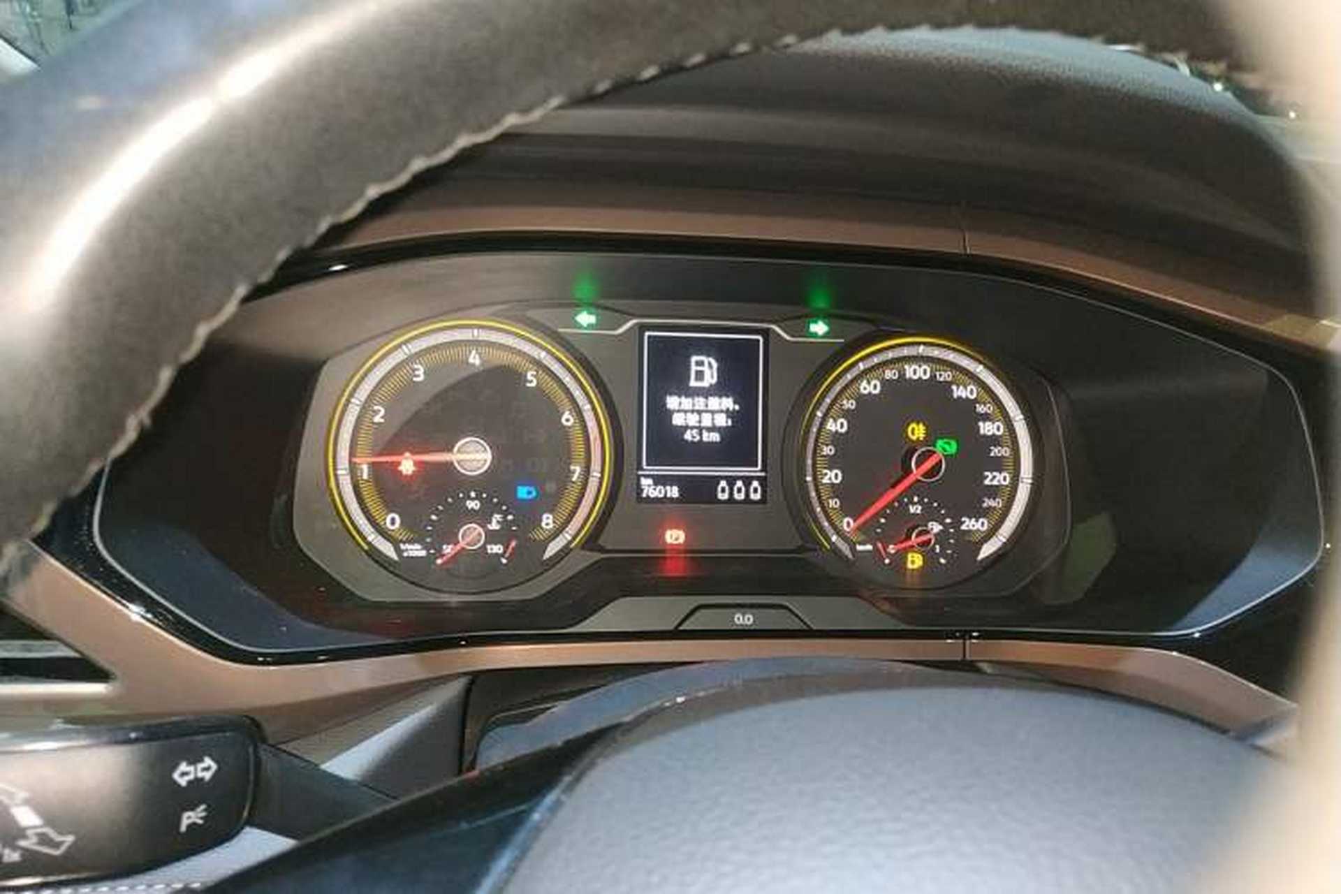 Used Volkswagen Tharu 2019 280TSI Two-Wheel Drive Luxury Version China VI Standard Instrument Cluster