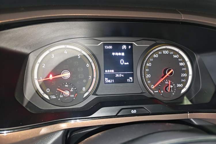 Used Volkswagen Tharu 2019 280TSI Two-Wheel Drive Comfort Edition China VI Standard Instrument Cluster