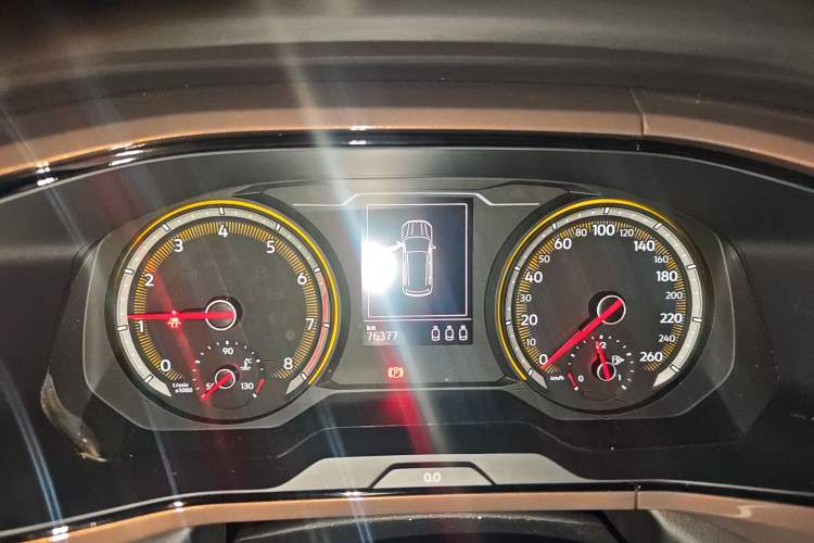 Used Volkswagen Tharu 2019 280TSI Two-Wheel Drive Luxury Edition China V Standard Instrument Cluster