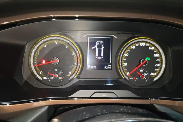 Used Volkswagen Tharu 2019 280TSI Two-Wheel Drive Luxury Edition China V Standard Instrument Cluster