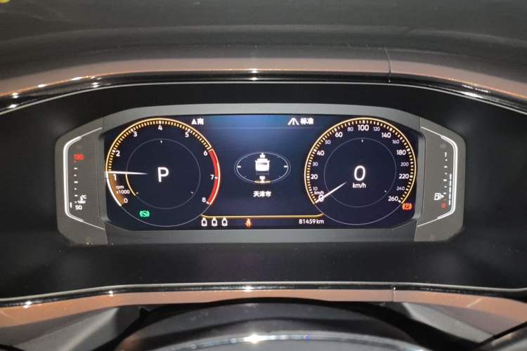 Used Volkswagen Tharu 2019 280TSI Two-Wheel Drive Flagship Version China VI Standard Instrument Cluster