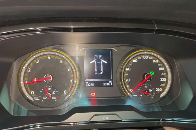 Used Volkswagen Tharu 2019 280TSI Two-Wheel Drive Luxury Version China VI Standard Instrument Cluster